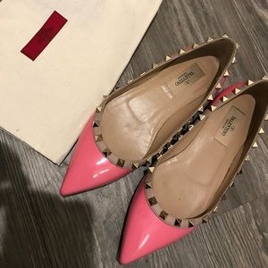 Valentino stud flats